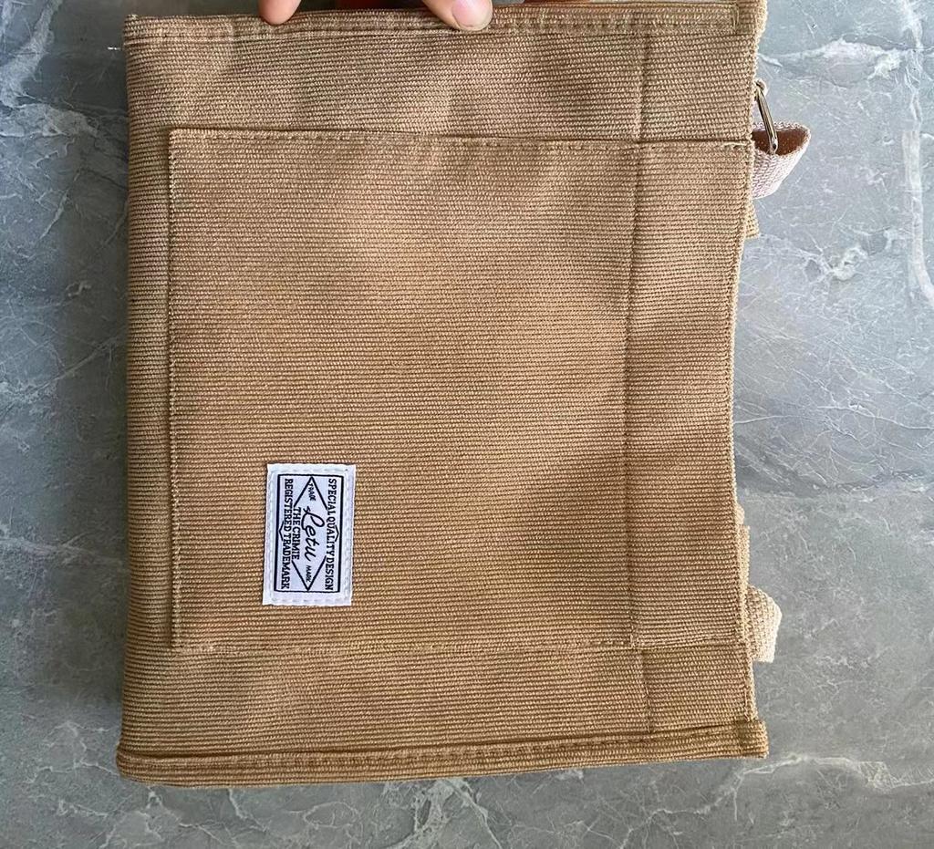 Women's bag, corduroy  new small square bag bag trendy handbag single shoulder oblique bag