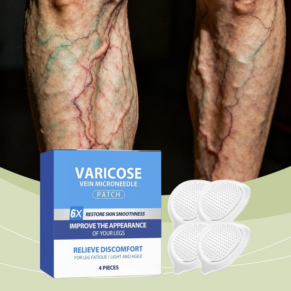 Beinpflege-Pflaster Pflegt die Haut der Beine sanft, spendet Feuchtigkeit, lindert Beschwerden bei Krampfadern, praktisch für das tägliche Gehen