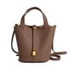 High-end fashion handbag bag women's new simple casual bucket bag trendy messenger bag large capacity