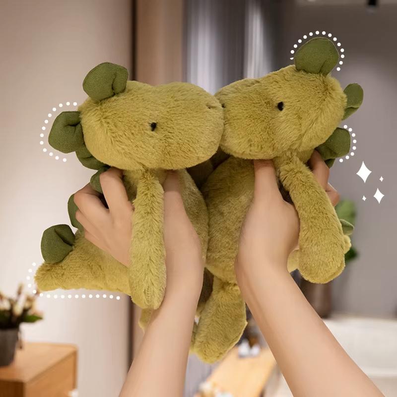 Cute and Soothing Animal Doll Basset Hound Man-eating Flower Baby Elephant Dinosaur Plush Toy Set Randall Doll Gift