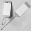 100pcs Car Key Hang Tags Blank Waterproof Paper Label for 4S Automobile Stores Repair Service