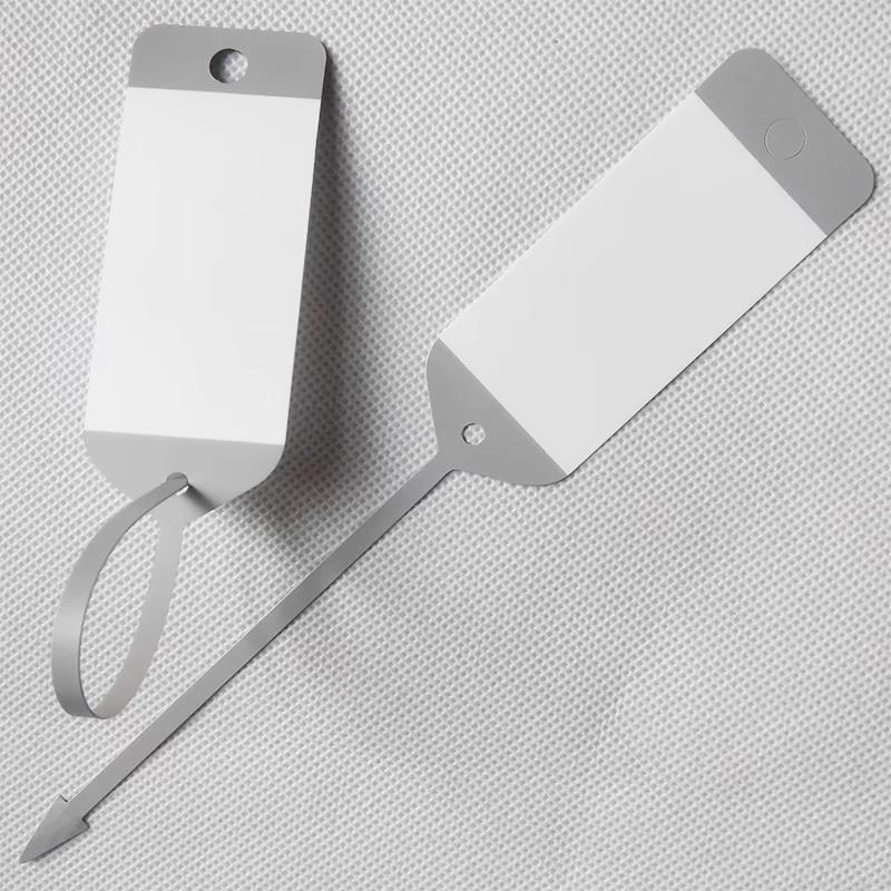 100pcs Car Key Hang Tags Blank Waterproof Paper Label for 4S Automobile Stores Repair Service