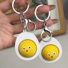Funny Decompression Keyring Mini Cartoon Cute Fidget Pendant  Adults