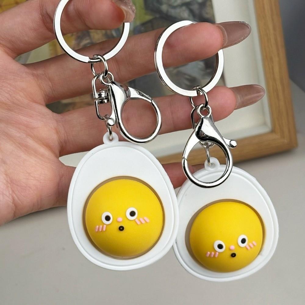 Funny Decompression Keyring Mini Cartoon Cute Fidget Pendant Adults