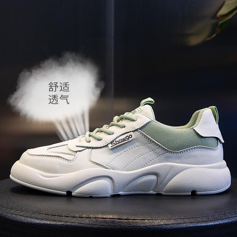 Leather Little White Shoes Women's Summer New 2025 Versatile Flat-soled Single Shoes Fashion Lace-up Casual Breathable Women's Shoes Trend