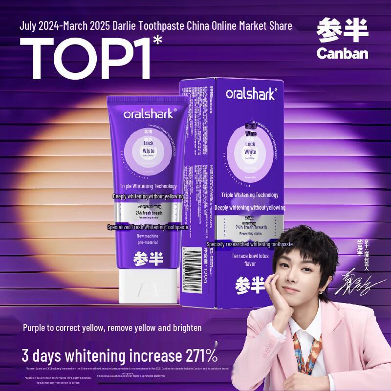 Canban Color Correcting & Whitening Toothpaste