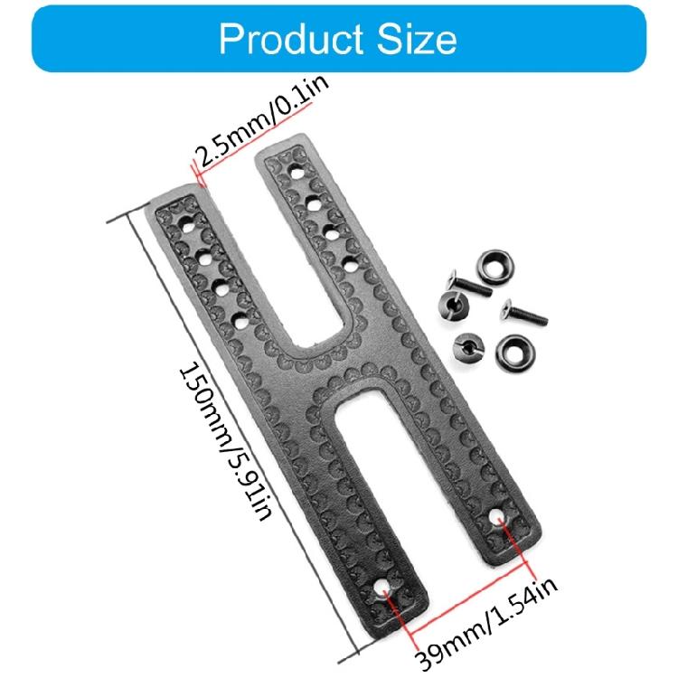 Leather IWB Belt Rings Waist Rings Double Straps Screws Kit For Cutter Sheath Scabbard Holsters Making Hardware Parts