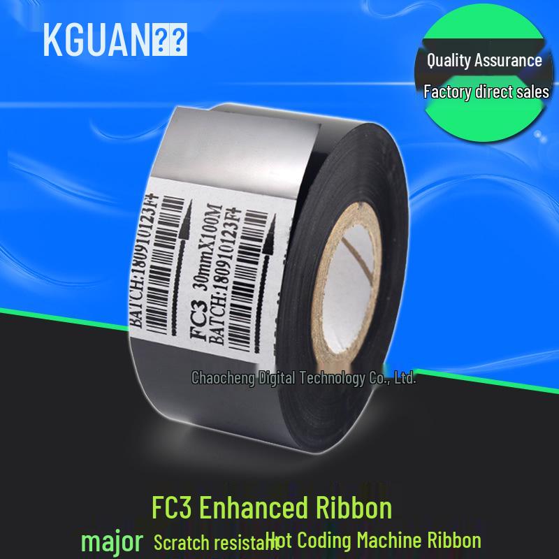 

FC3 Hot Printing Ribbon 25/35/30mm x 100m for Coding & Stamping Machines FC3-A Enhanced 20mm*100m