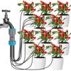 10-Head Drip Irrigation Kit for Succulents & Potted Plants – Ideal for Home & Business Trips, Lazy Seepage Watering