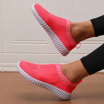 Fashionable Slip On Women's Flat Shoes Lightweight Comfortable Breathable Non Slip 35-42 Sizes Walking Casual Shoes