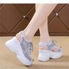 Summer New Hot Seller White Women Platform Sandal Fish Mouth High Heels Chunky Platform Sports Sandals Female Sneaker
