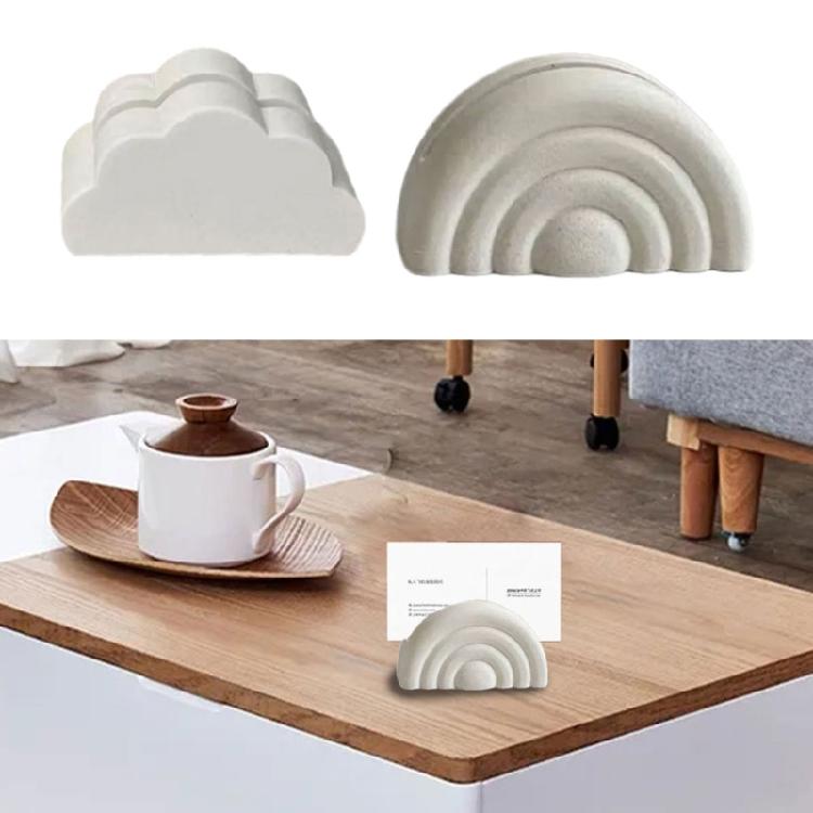 Cloud Silicone Moulds for Business Card Holder Handmade Epoxy Resin Molds Castings Molds Ornaments Molds