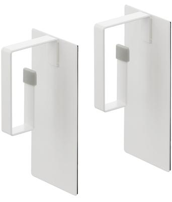 Yamazaki Jitsugyo Magnet Next To Washing Machine Laundry Net Hanger Plate White Approx. W7XD6XH16cm Plate 3584