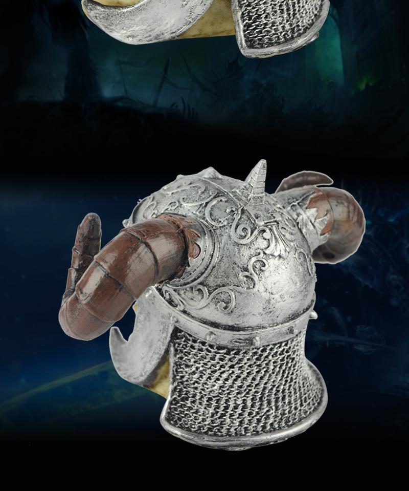 Halloween KTV & Escape Room Skull Decor: Big Horned Skull Props