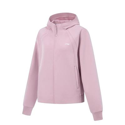 Damen Fleecegefütterte Kapuzenstrickjacke