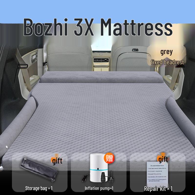 Inflatable Car Bed Mattress for GAC Toyota IZOA - Rear Seat & Trunk Sleeping Pad