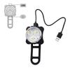 Bicycle Light Set Front and Rear LED Bike Lights with Silicone Mounts USB Rechargeable Waterproof Cycling Safety Lights