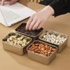 1Pc 600Ml Stainless Steel Refrigerator Food Storage Box With Plastic Lid Prepare Food Freshness Preservation Box Picnic Box