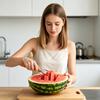 Watermelon Cutter Stainless Steel Fruit Slicer Multipurpose Kitchen Tool for Watermelon Mango Pineapple Cantaloupe