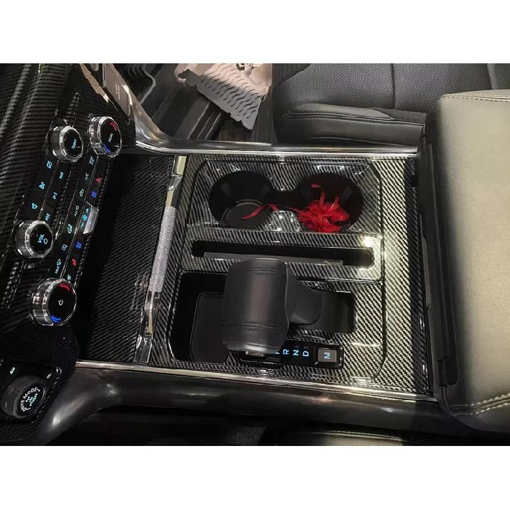 Car Interior Accessories For Ford F150 F-150 Raptor Center Console Gearbox Gear Shift Panel Cover Trim Accessories