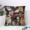 Anime DDemonS SSlayerS Cushion Cover Car Throw Pillow Case For Sofa Car Christmas Gift xcm xcm