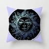 Home Bedroom Living Room Sofa Cushion Cover Decoration Sun Moon Mandala Series Pattern Printing Pillowcase
