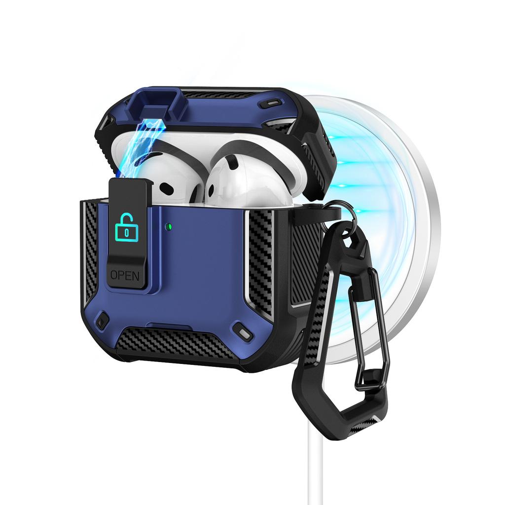 Two-color AirPods 1 Protective Case Pro1 Earphone Case Protective Case Apple Wireless Bluetooth 1st Generation Earphone Case