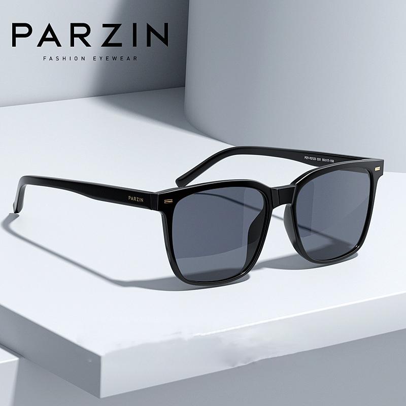 PARZIN Gafas de sol para mujer Vintage Polarizadas Hombres Gafas de sol Protección UV Señoras Sombras 92123
