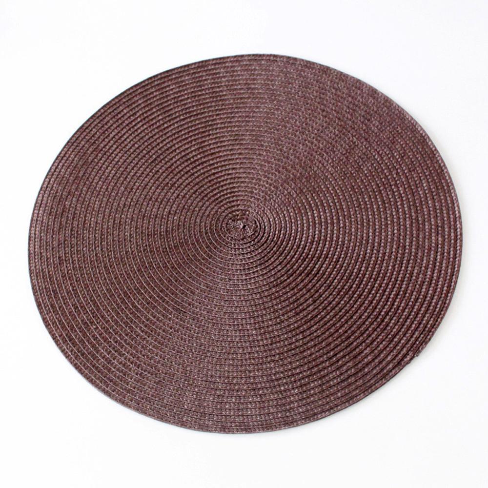 Durable Table Decoration Coffee Cup Weave Tableware Table Mat Placemat Coaster Tea Cup Pad