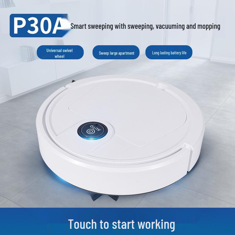 Smart Mini Robot Vacuum: Automatic Sweeping, Suction & Mopping Cleaner for Household.