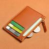 Ultra Thin Multi Slot Card Bag Women Zipper Coin Purse Coin Pouch Large Capacity ID Card Holder Credit Card Holder Badge Holder
