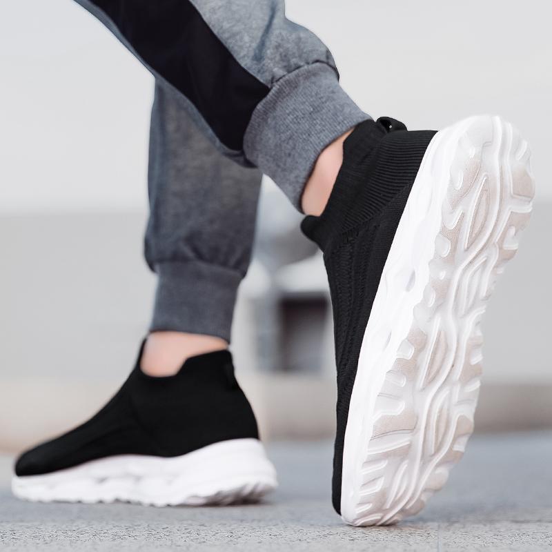 Fashion Summer Mesh Sports Men Breathable Platform Outdoor Jogging Soft Sole Comfortable Training Couple Casual Walking Shoes Large Size