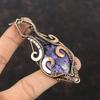 Purpurite Pendant Copper Wire Wrapped Pendant Handmade Jewelry Natural Gemstone Pendant Ethnic Pendant Gift For Her Beautiful Copper Jewelry
