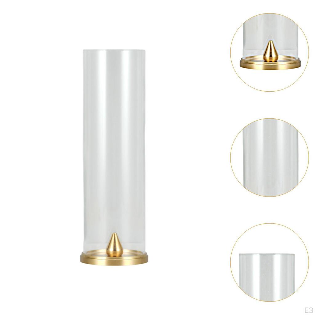 Incense Holder for Sticks Ash Catcher Tray Collectibles Artwork with Transparent Tube Burner