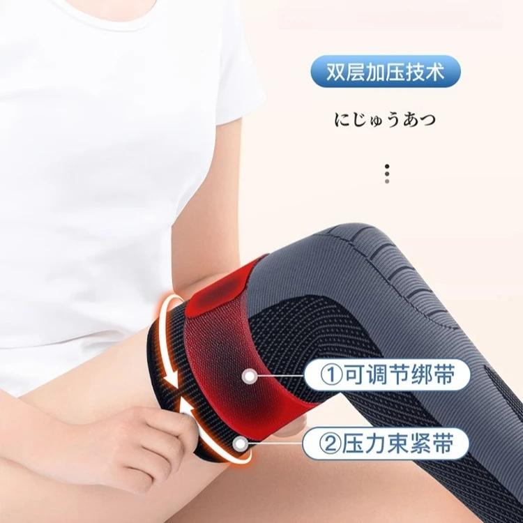 1 pár Protiskluzové chrániče kolen Elastický dlouhý návlek na nohu Bandáž Tlakové chrániče kolen Běh Sporty Hřejivé doplňky pro ochranu nohou