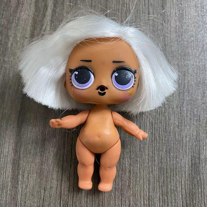 

Zhengsan Сюрприз Кукла для волос Модная музыка Пять поколений 1 волна 2 волна Посадка волос Сестра Питомец Девочка Детская игрушка White shoulder-length short hair