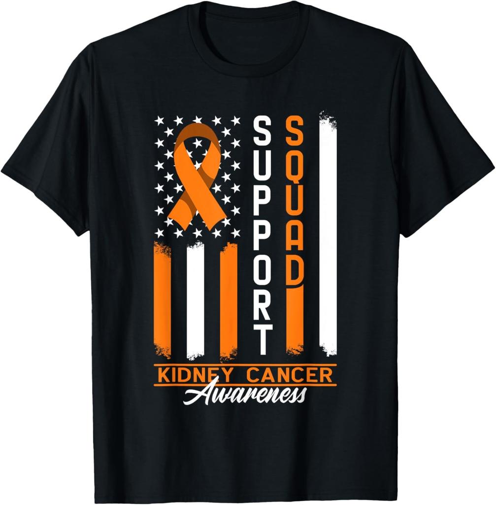 Support Awareness Squad I RCC Renal Kidney Cancer T-Shirt