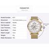 CURREN New Men's Watch Men's Watch Stainless Steel Mesh Calendar Watch