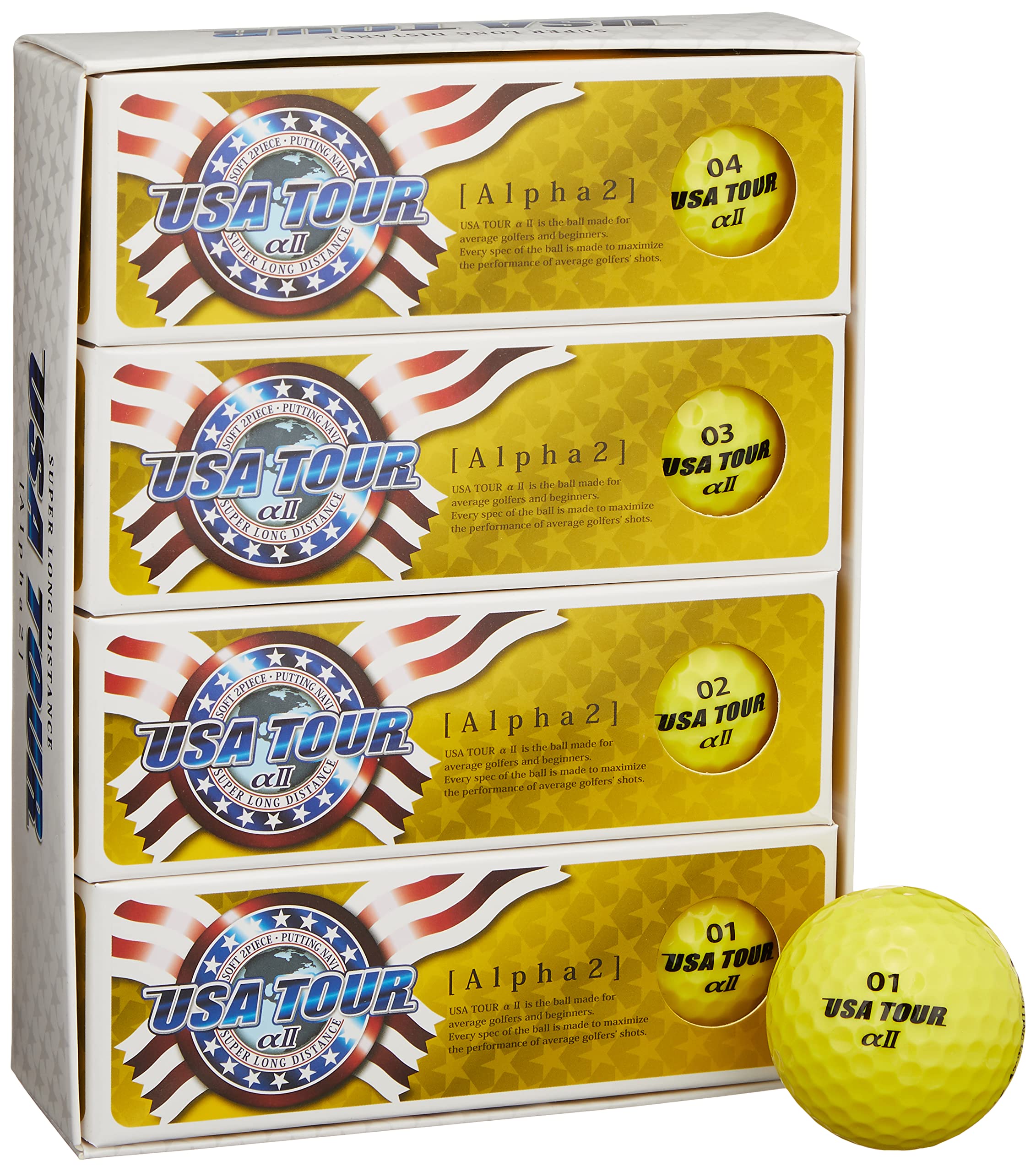 

Asahi Golf USA TOUR 12P ЖЕЛТЫЙ II