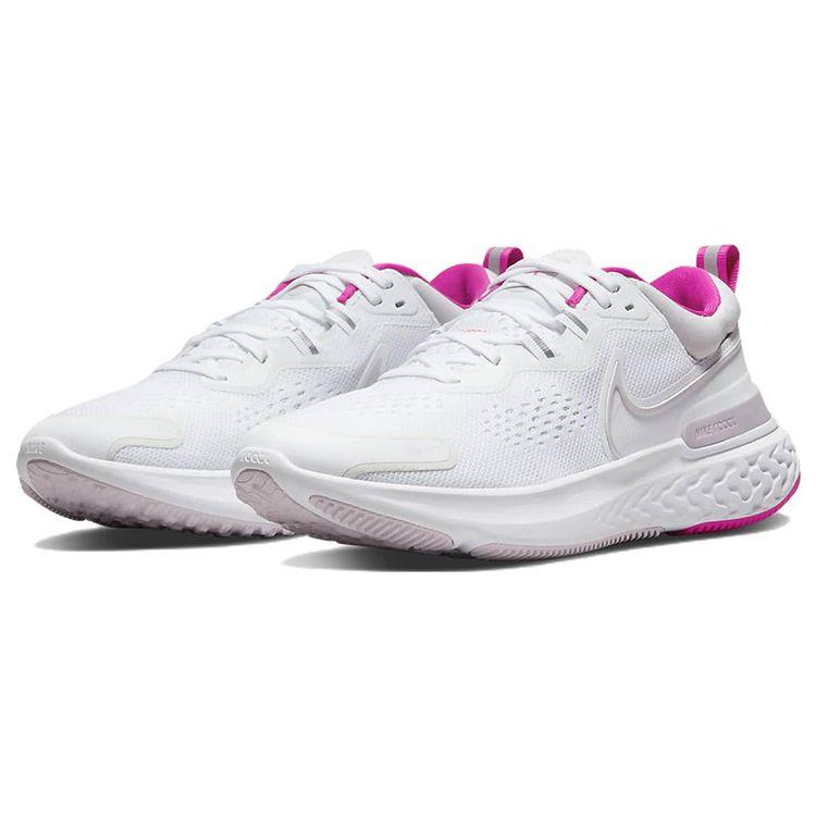 Nike React Miler 2 Cushioning Foam Fabric Shock Absorption Non-Slip Wear-Resistant Lightweight Low-Top Marathon Running Shoes Women sneaker CW7136-102
