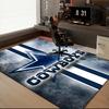 Dallas Cowboys  Rug Game Carpet, Floor Mat for Bedroom Living Room Entryway Rug, Home Decor Idea Gift for Christmas birthday