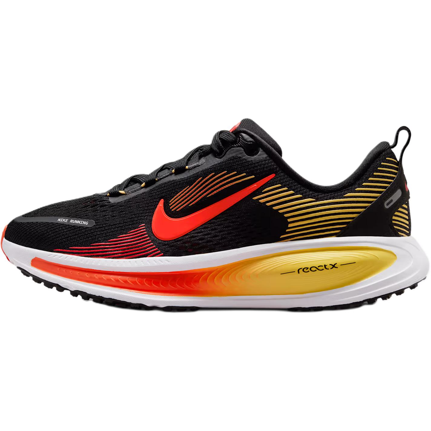 

Nike Vomero 18 GS Black Light Crimson Kids Sneakers Topaz-Gold Bright-Crimson HQ2157-009 38.5