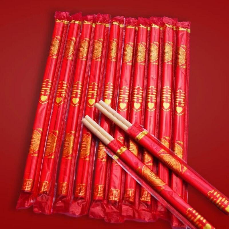 Xihe Disposable Wooden Chopsticks, 300 Pairs