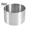 Donut Shaping Tool Stainless Steel Circle Cake Mold, 1.97" Deep Round Biscuit Pastry Ring, Egg Frying Ring Easy to Demold Baking for Donuts