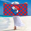 Gil Vicente FC Print Beach Towel, Large Soft Quick Dry Towel for Beach Camping Swimming