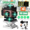 16 Lines Laser Level 4D Cross Line Green Laser Level 360°self-leveling Multipurpose Level Laser Horizons Vertical