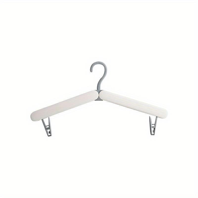 5pcs Portable Folding Travel Hanger-Multifunctional Clothes Drying Rack,Compact Foldable Design for home use,Hangers for Clothes