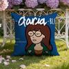 Cartoon D-Daria Cushion Cover Home & Car Dual-Scene Pillow Cover: Reversible for Premium Comfort