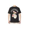PUMA Logo Print Crew Neck Short Sleeve T-Shirt Men Tops Black 623250-01