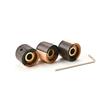 Wooden Volume Tone Control Knobs Electric Guitar Bass Knobs Potentiometer Cap Instrument Accessories Easy to Use
